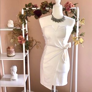 TRIXXI | White Bodycon Dress